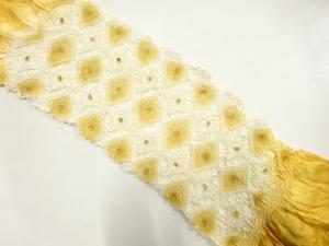 正絹　絞り　帯揚げ